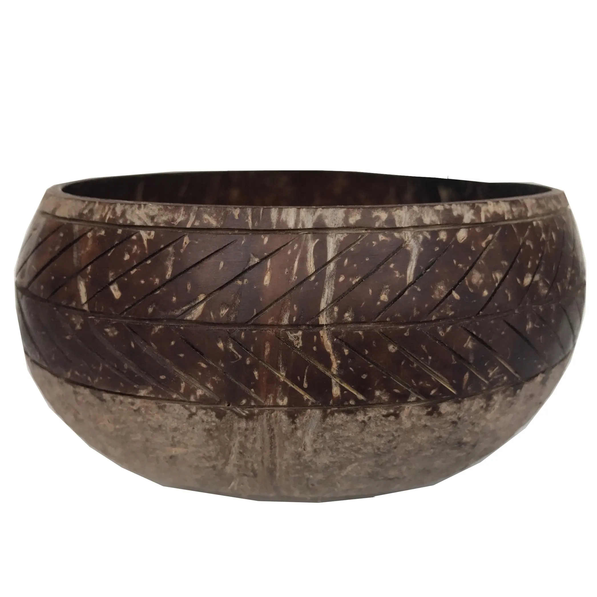 High quality best selling natural coconut carving bowls made in Viet Nam