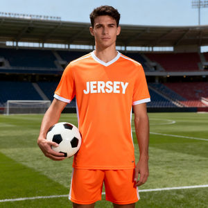 Ensemble de maillot de football américain professionnel, léger, en polyester, pour adulte - Product Image 1