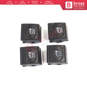 BDP1210-2 4 pièces Couvercle de bouton de réparation de l'interrupteur de lève-vitre pour Clio MK5 Captur MK2 5 portes 254107073R Pièces automobiles Bross - Product Image 3