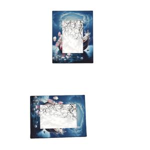 4x6Picture Frames, Rose Boat Wooden <b>Photo</b> Frame Fits 3x5 with Mat or 4x6 Without Mat <b>Photo</b> Frames <b>for</b> Wall <b>Mounting</b> or Tabletop - Product Image 1