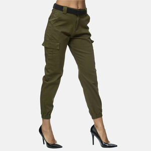 New Spring <b>Summer</b> <b>Women</b> Cargo Pants With Pockets Straight Loose High Waist Ladies Pants <b>Trousers</b> Ronpex - Product Image 2