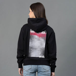 เสื้อฮู้ดสตรีไซส์ใหญ่ Fit2Fight สำหรับฤดูหนาว สไตล์สตรีทแวร์ พิมพ์ลาย DTF ผ้าหนา 400 กรัม โพลีเอสเตอร์/คอตตอน มีกระเป๋าจิงโจ้ - Product Image 5