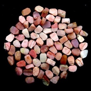 <strong>October</strong> Birthstone <strong>10</strong>-Piece Set 12-14 MM Raw Pink Opal Gemstones Genuine Natural Crystal Loose Rough Gemstones Wholesale
