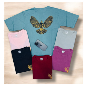 Camiseta de Hombre sin Cuello, Jacquard Grueso, Transpirable, con Estampado Personalizado al por Mayor, India - Product Image 1