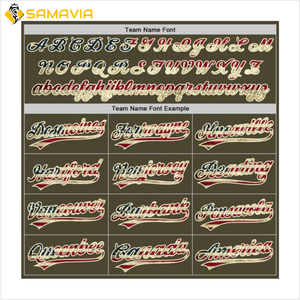 SAMAVIA maillots de baseball de précision personnalisés pour les équipes américaines Pro Performance personnalisables athlètes américains ensembles respirants - Product Image 4