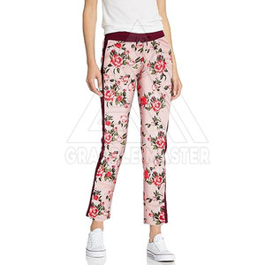 Pantalon de survêtement respirant et à séchage rapide pour femme, qualité supérieure, taille personnalisée, taille mi-haute, devant plat, idéal pour l'hiver, faible MOQ, sublimation - Product Image 3