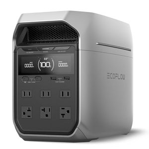 Estación de Energía Portátil DELTA 3 Plus Lista para Enviar, Batería LiFePO4 (LFP) de 1024 Wh, Salida de CA de 1800 W/USB-C de 140 W - Product Image 1