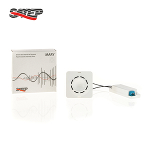 Sirena piezoelettrica da interno Satep, allarme antifurto intelligente compatto, a montaggio a incasso, di produzione italiana - Product Image 1