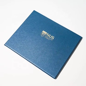 Carpeta de Presentación Personalizada con Diseño Transparente para Documentos y Archivos, Cubierta de Diploma en Cuero PU con Impresión Digital - Product Image 2