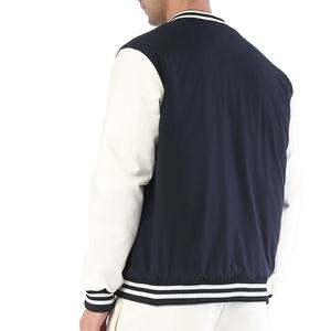 Chaqueta Universitaria Personalizada OEM para Hombre, Estilo Letterman, Acolchada, con Capucha, Material de Poliéster/Algodón, Uniforme de Equipo, para Invierno - Product Image 2