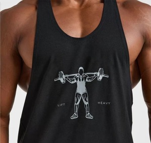 Camiseta sin mangas de entrenamiento de gimnasio para hombre de diseño personalizado - Product Image 2