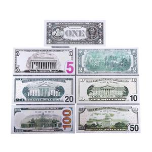 Billets de dollar américain imperméables (matériau en soie) réutilisables pour films, jouets, prix, nouveauté, vente chaude, livraison rapide en extérieur - Product Image 6