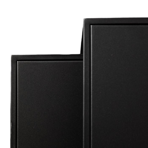 Customized Corner Aluminium and Iron <b>Side</b> <b>Table</b> Set of 2 Pieces Square Top Nesting <b>Table</b> for Living Room and Bedroom Furniture - Product Image 3