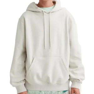 เสื้อฮู้ดดี้ผ้าฝ้ายคุณภาพสูง 100% แบบเรียบ ปรับแต่งได้ ใส่สบายสำหรับฤดูร้อน เหมาะสำหรับผู้ชายและผู้หญิง สไตล์สตรีทแวร์ กันน้ำและระบายอากาศได้ดี รุ่น 2027 - Product Image 3