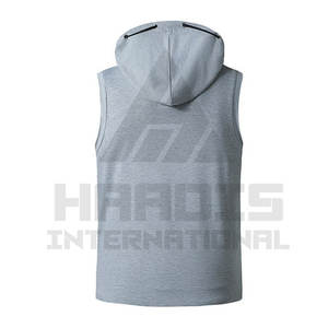 Most Popular Product <b>Men</b> <b>Sleeveless</b> <b>Hoodie</b> 2026New Arrival Wholesale <b>Men</b> <b>Sleeveless</b> <b>Hoodie</b> - Product Image 3
