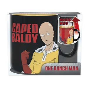 Taza con Efecto Térmico de One Punch Man con Saitama y Garou - Product Image 4