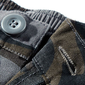 Pantalons pour hommes personnalisés shorts cargo décontractés en coton avec fermeture à glissière lavée shorts cargo évasés taux de gros OEM respirant prix bon marché - Product Image 6