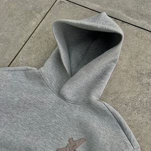 Vêtements pour homme tendance, sweat-shirt surdimensionné de haute qualité, imprimé vintage, tissu en molleton français, pull, fabricant de vêtements personnalisés OEM - Product Image 3