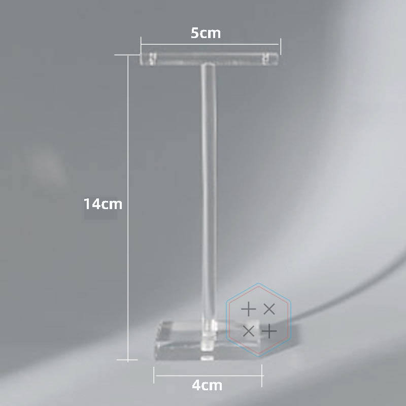 สี่เหลี่ยมผืนผ้าใส (สูง: 14ซม.)