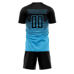 Latest Model Sublimation Soccer Uniforms With Custom Logo Full Sublimation Men Soccer Wear Uniforms In Low MOQ Anti Becterial - Product Image 1