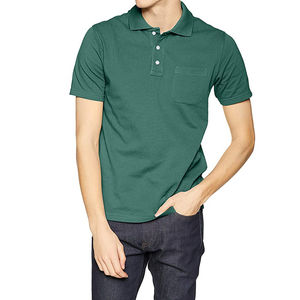 Chemises polo pour hommes de grande taille, impression personnalisée de logo, haute qualité, 100% coton, avec MOQ faible - Product Image 4