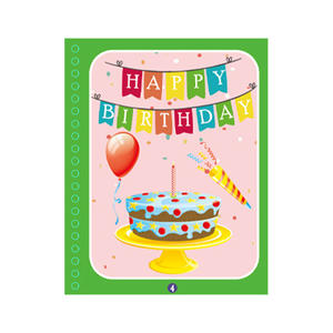 Joyeux <span class=keywords><strong>anniversaire</strong></span> personnalisé livre de coloriage à l'eau pour adolescents enfants enfants peinture langue anglaise papier matériel Bobby <span class=keywords><strong>bon</strong></span> - Product Image 4