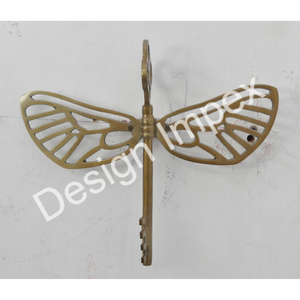 Đúc Brass Trang Trí Móc Với 3 Chủ Thủ Công Kim Loại Sang Trọng Lông Móc Tốt Nhất Bán Kim Loại Harry Móc Trang Trí Nội Thất Mục - Product Image 3