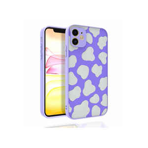 Coque en silicone brillante à motifs MSRA Nora avec protection de l'appareil photo pour iPhone 11 - Product Image 1
