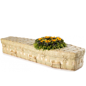 Urne en bambou faite à la main de style américain pour la crémation des cendres Vente en gros de fournitures funéraires de style sympa du Vietnam - Product Image 4