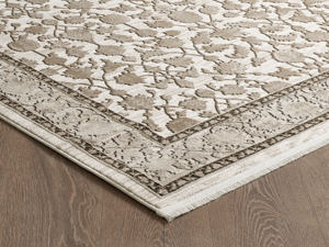 พรมตุรกีหรูหรา ผลิตด้วยเครื่องจักร สีเบจ รุ่น Borrego สำหรับห้องนั่งเล่น คุณภาพพรีเมียม จากผู้ผลิตในเมืองกาเซียเตป - Product Image 3