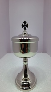 Awesome Metal Chalice for Home Church Product Supplies Round <b>Wine</b> <b>Goblet</b> Silver Color Dragon Novelty Gothic Fathers Day Gifted - Product Image 4