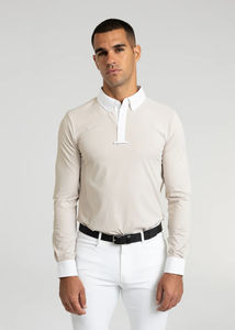 Chemise de base à manches longues pour homme, équitation, OEM, légère, respirante, performance, entraînement à l'équitation, hauts de sport - Product Image 4