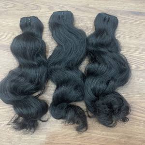 Producto en oferta, extensiones de cabello de trama Bodywave, cabello humano 100%, precio al por mayor, la mejor calidad, sin desprendimiento, sin enredos, listo para enviar - Product Image 4