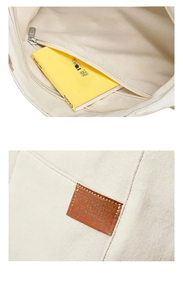 Sacs fourre-tout unisexes tendance, grande capacité, légers, fermeture éclair, imperméables, pour étudiants, plage, affaires, usage quotidien, cyclisme, camping - Product Image 4