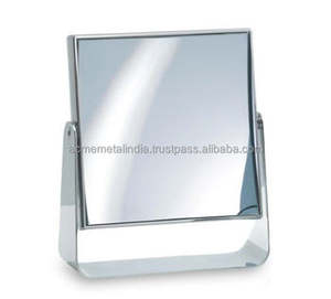 Adjustable Nickel-Coated <b>Vanity</b> <b>Mirror</b> 180 Degree Movement for Makeup Application and Table/Dressing Usage Luxury <b>vanity</b> <b>Mirrors</b> - Product Image 4