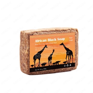 Bán Buôn Hữu Cơ Phi Đen Xà Phòng Cơ Thể Rửa Thành Phần Tự Nhiên Sâu Kem Dưỡng Ẩm - Product Image 1