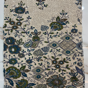 Exportateur et grossiste de tissu non tissé de broderie de coton pour le mariage et le textile à la maison - Product Image 1