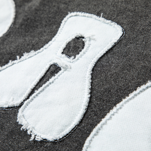 Fabricantes de ropa Impresión de alfabeto personalizado 100% Seda 300gsm Camiseta Manga corta Ajuste suelto Tallas grandes Nuevas camisetas para hombres - Product Image 4