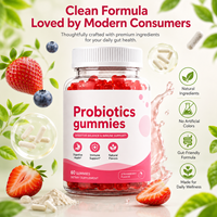 Probiotica Gummies voor vrouwen met cranberry & appelazijn |   Vezel Prebiotische Probiotische Gummies voor Vrouwen, Mannen en Kinderen |   Lage minimale bestelhoeveelheid OEM Private Label