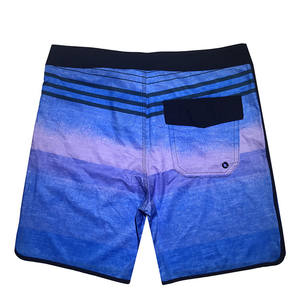 Short de bain personnalisé 4 voies extensible plage Spandex motif imprimé pour hommes short de plage livraison DDP - Product Image 2