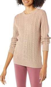 Cardigans pour femmes en tricot de coton/acrylique, broderie unie, automne-hiver, décontractés, manches longues, respirants, logo sur le devant - Product Image 2