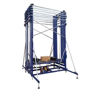 Échafaudage électrique avec conception pliable pour un <span class=keywords><strong>transport</strong></span> facile et une installation rapide, idéal pour les chantiers <span class=keywords><strong>de</strong></span> construction - Product Image 5