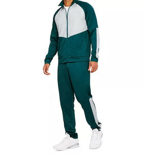 OEM Survêtement à panneau uni vierge de haute qualité en polaire personnalisé Vente en gros de coupe ample automne hiver Survêtement de jogging décontracté pour hommes - Product Image 2