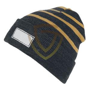 หมวกบีนนี่ไหมพรมถักลายแจ็คการ์ด 100% ขนสัตว์ สำหรับฤดูหนาว ใส่กลางแจ้ง อุ่นสบาย หมวกบีนนี่ผ้าฝ้ายหนา - Product Image 2
