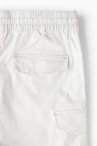 <b>Men's</b> High Quality 100% Cotton Slim Fit Cargo Joggers Elasticated Drawstring Waist Comfortable Casual Wholesale Factory Price - Product Image 3