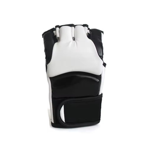 Guantes de Boxeo de Cuero para MMA y Sparring con Precios Razonables, Guantes de MMA Personalizables, Guantes de Artes Marciales de Medio Dedo - Product Image 5
