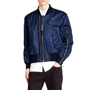 Chaquetas universitarias de satén Diseño Premium de satén Personalizado Impermeable Original Cómodo Portátil Ropa de hombre Chaquetas universitarias - Product Image 1