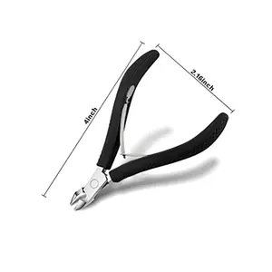 Nail Care Professional Quality Chrome-Plated Cuticle Nipper 4" Stainless Steel Rubber Grip Cuticle Remover Suppliers