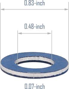 トヨタ用サンププラグワッシャー90430-12031 9043012031 - Product Image 5