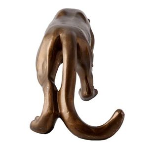 Escultura de pantera de bronce dorado antiguo de latón indio hecha a mano, estatua, decoración del hogar, adornos, artículos de regalo, SND-643 - Product Image 5